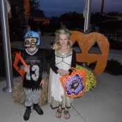 children in costumes