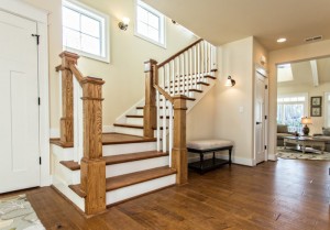 Craftsman interior, Foyer