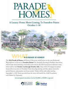 Founders Pointe Parade Of Homes Guide Page Cover